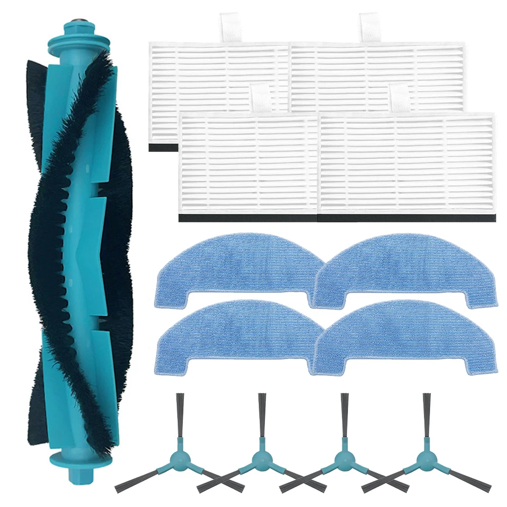 

Main Side Brush Filter Mop Cloth Kit/ For Conga 7690 Immortal Max Home M/ Vacuum Cleaner Accessories/ Cleaning Tool Consumables