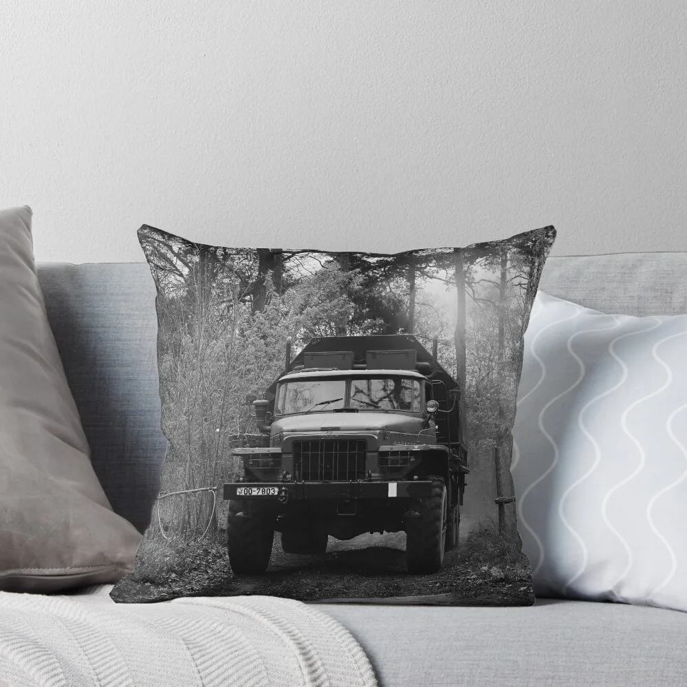 

oldtimer classic truck, UdSSR, CCCP Throw Pillow Pillow Cases Pillow Cases Decorative