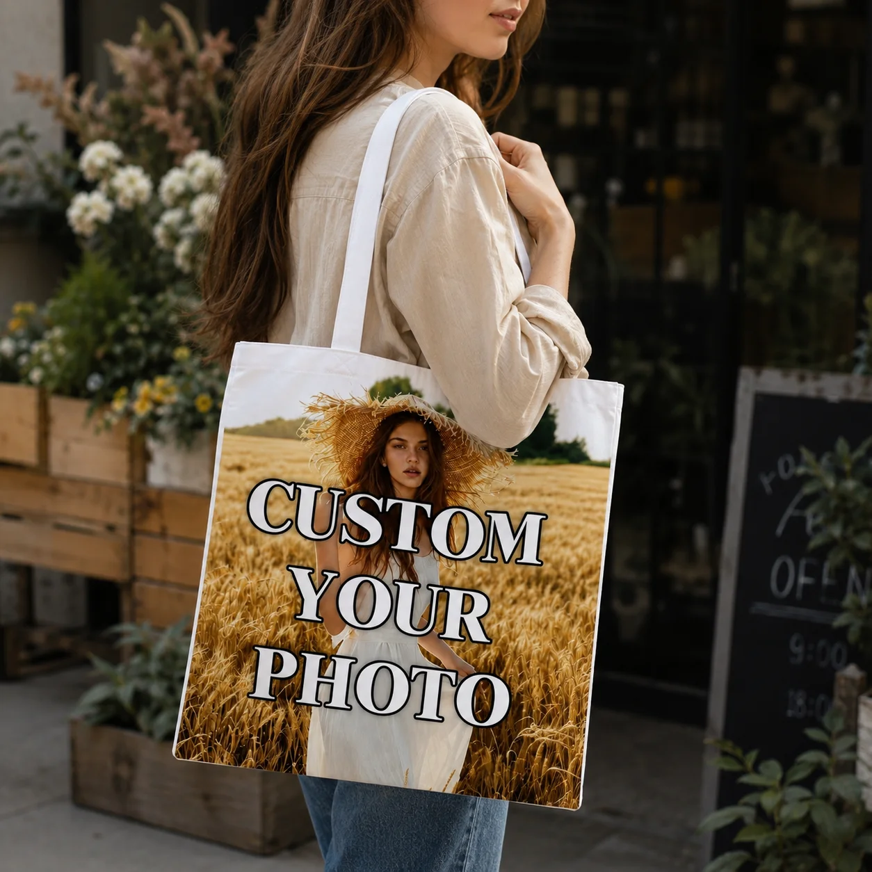 Personalized Custom Photo Canv - Women Bags Pictures ulasan dan harga