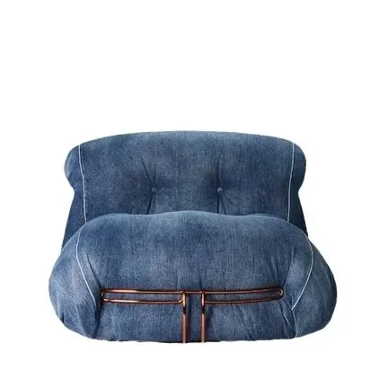 

Sofa retro light luxury casual lazy lamb wool simple single chair