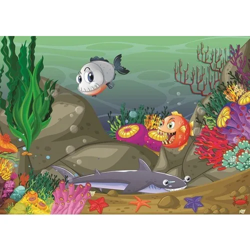 Art Kids Puzzle Water Six and Forest Animals 24 + 35 Piece Jigsaw Puzzle