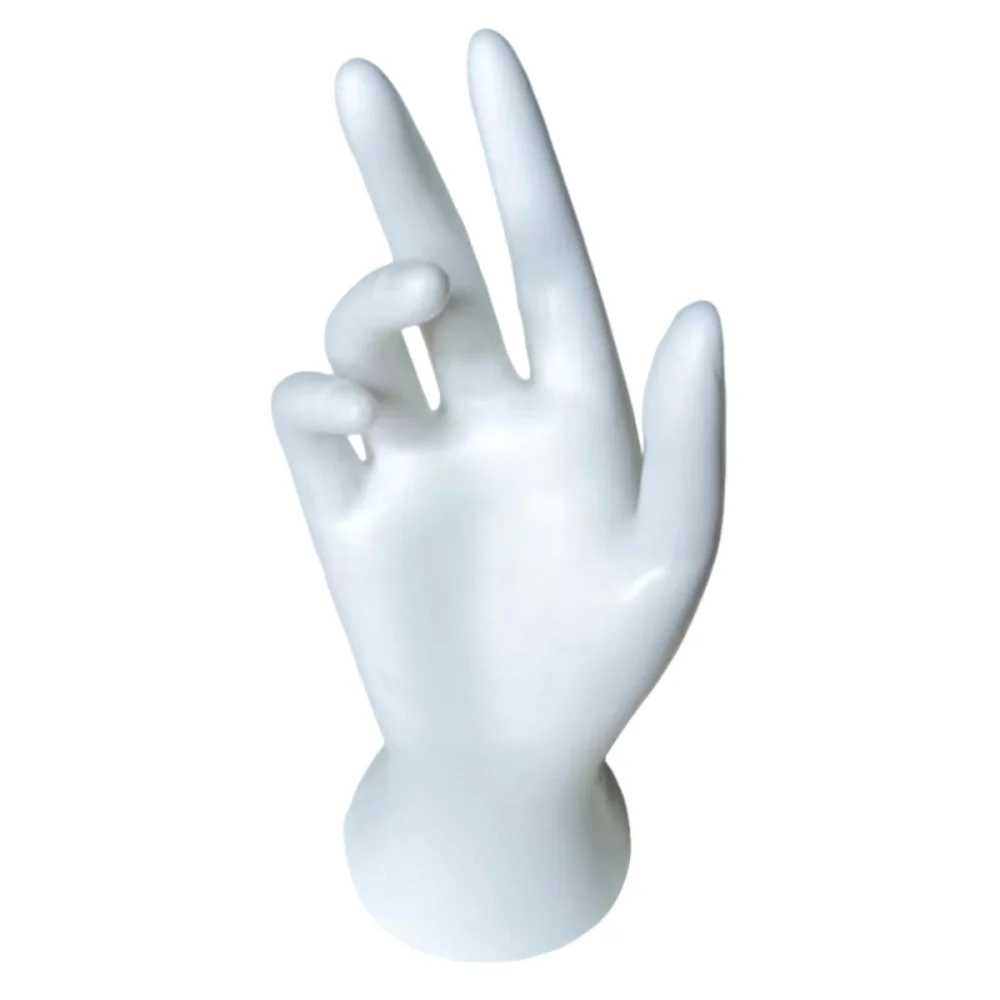 Set Display Props Realistic Jewelry Display Hand Model Elegant 22cm Bracelet Holder Durable Sturdy Ring Organizer Watch Display