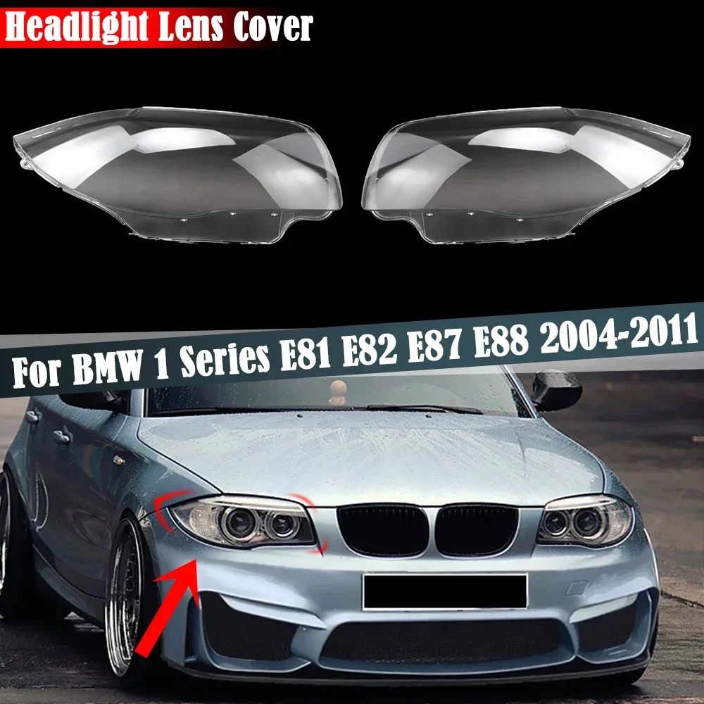 

Прозрачный Абажур для BMW 1 Series E81 E82 E87 E88 2004-2011, налобный фонарь