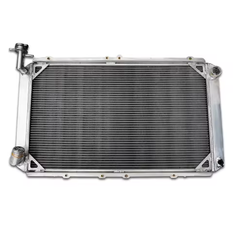 Aluminum Radiator FOR Nissan Patrol GQ Y60 Safari 2.8L/4.2L 4200cc DIESEL RD28T TD42 I6 &amp; 3.0L RB30S PETROL 1987-1997