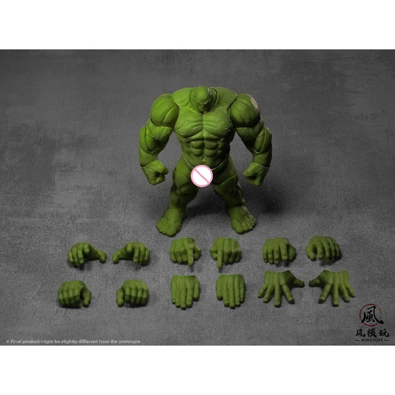 Vorverkauf WINDTOYS 1/12 Maßstab Superflexible Gelenke Männliche Muskulöse Starke Figur mit Kopfskulptur Sammlermodell