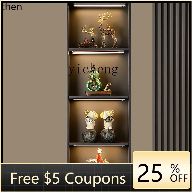 

L3-20 entrance entrance niche has excess wine cabinet ornaments every year, koi decorations, housewarming gifts