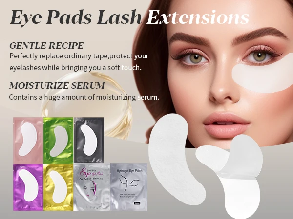 50/100 Pairs Wimpern Pad Gel Patch Unter Augen Gel Pads Wimpern Verlängerung Papier Patches Auge Tipps Aufkleber Wraps Make-Up-Tools – Detail 1