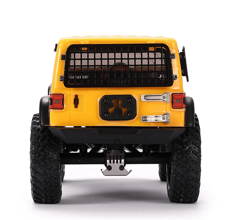 Axial Scx24 Wrangler ventana de coche de Metal malla ventana lateral + malla de ventana trasera para piezas de coche 1/24 Scx24 Rc