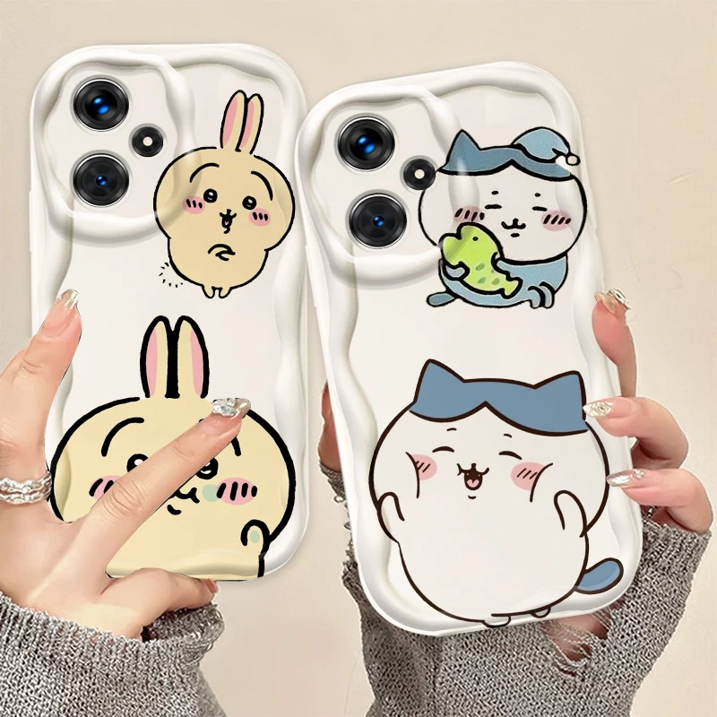 U-usagi-funda de teléfono suave para Xiaomi Redmi Note 13, 12, 12S, 11S, 11, 10, 9, 8, 10A, 9C, 9T Pro Plus, 5G