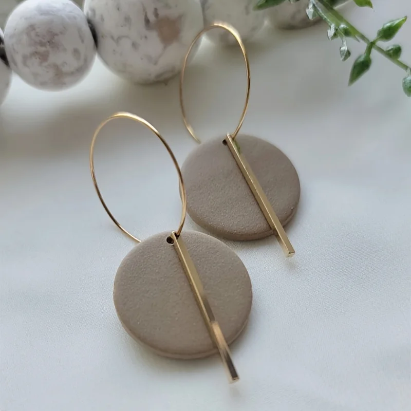 خمر الحد الأدنى أقراط مستديرة مستطيلة للنساء الذهبي المينا لهجات طويلة شرابة استرخى إسقاط أقراط مجوهرات الأزياء