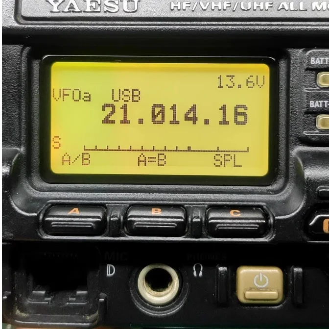 Yqwsyxl LCD Alternative For YAESU FT-897 FT-897D LCD Screen Panel Shortwave Radio FT897D FT897 Repair and replacement