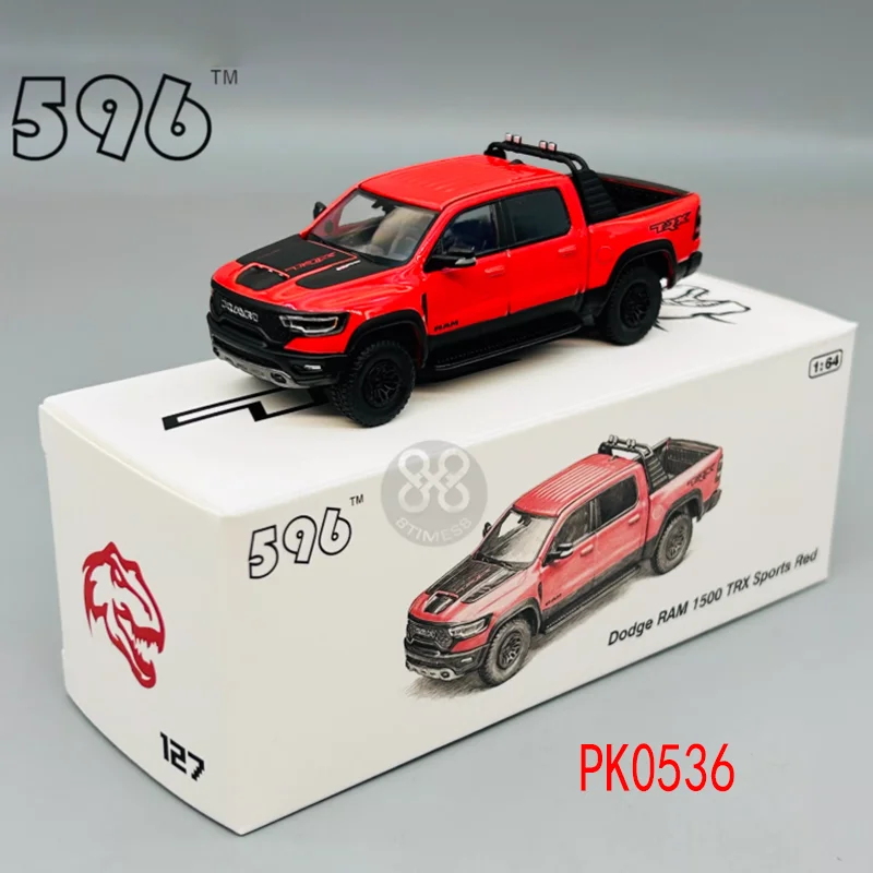 596 1:64 Scale RAM TRX Off-road Pickup Simulation Alloy Model
