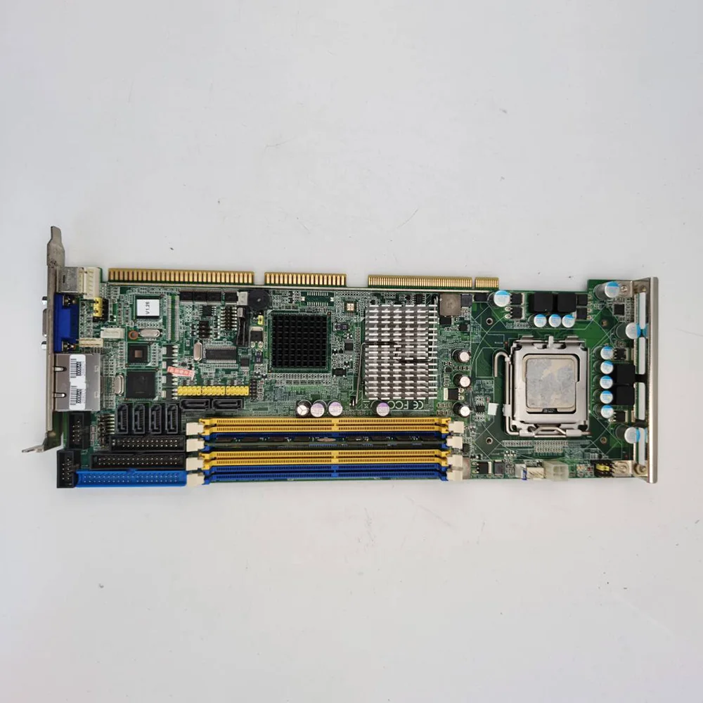 Integrated Network Card Industrial Control Motherboard Dual Network Ports For Advantech PCA-6194G2 PCA-6194 REV.A1