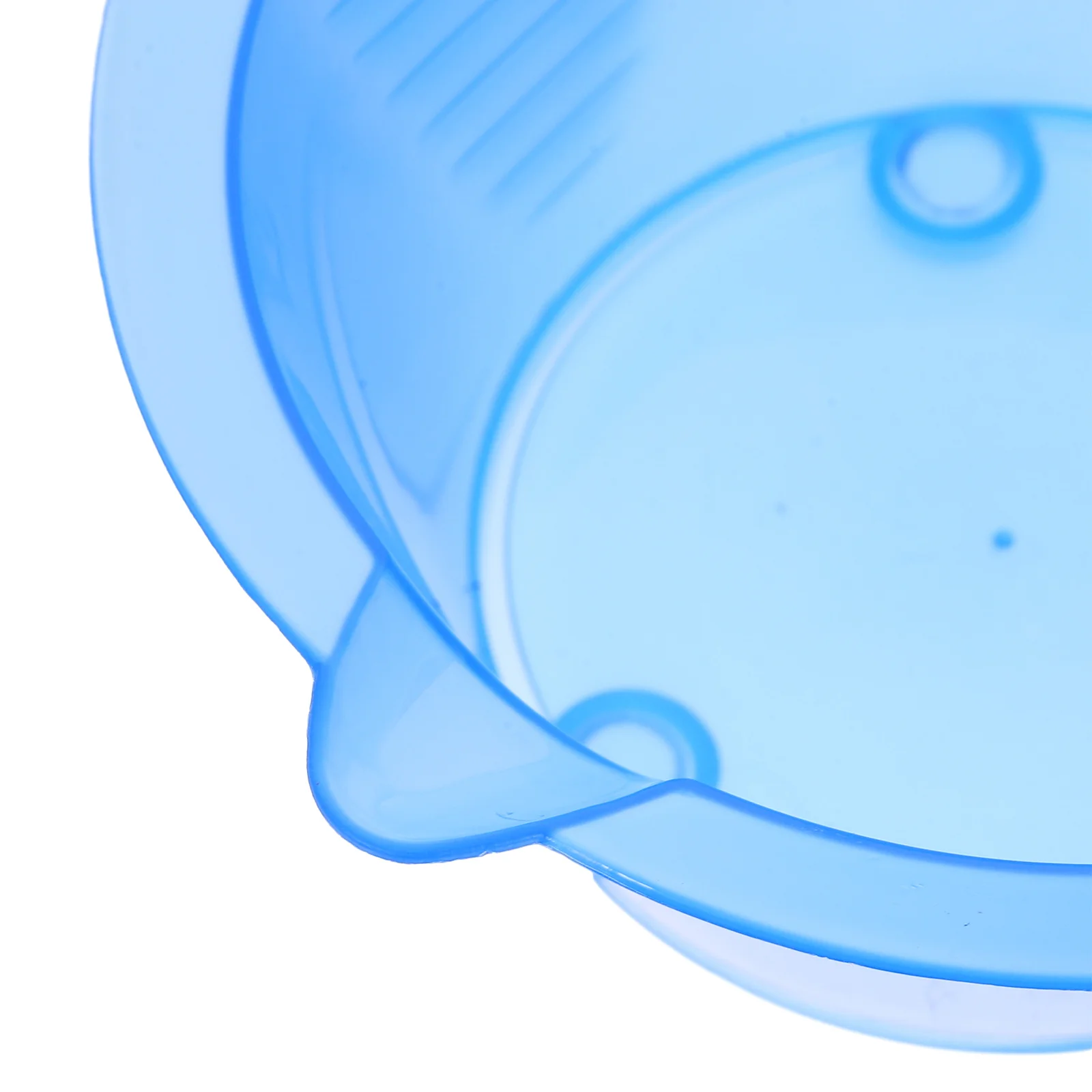 6 قطع من وعاء صبغ الشعر الاحترافي الشفاف مع قياسات متدرجة، قاعدة مثلثة ثابتة للصالون أو الاستخدام المنزلي #4