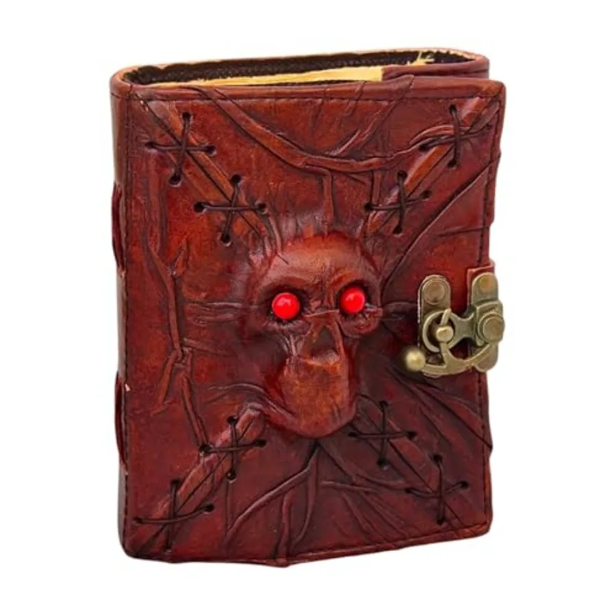 

3D Embossed Journal, Engraving Notebook, Dnd notebook for Dragon Lovers, Blank Paper, Hardcover Travel Notepad for Writing, Ske