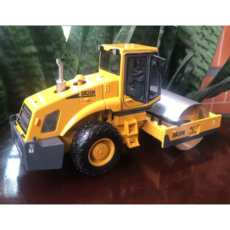 1:35 Scale SHANTUI SR26M Loader Forklift Bulldozer Alloy Car Model Collection Ornaments