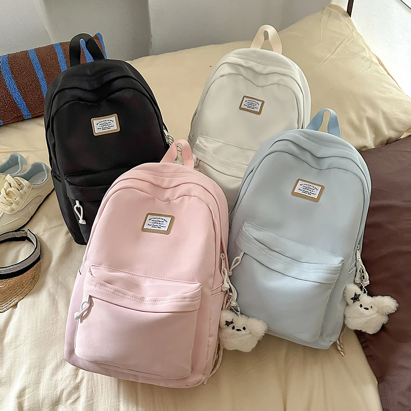 حقيبة ظهر نسائية جديدة للسفر اليومي حقيبة ظهر نسائية متعددة الجيوب غير رسمية للرجال والنساء حقيبة مدرسية للمراهقات والأولاد حقيبة كمبيوتر محمول