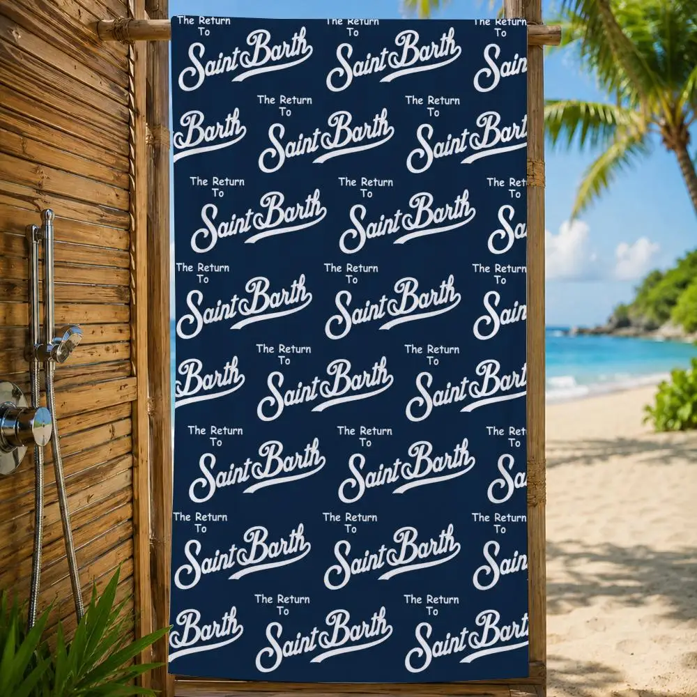 brand Saint Barth Towel Towel Beach face towel Quick Dry Soft Sand Resistant Pool Gift Travel Gym Shower sports