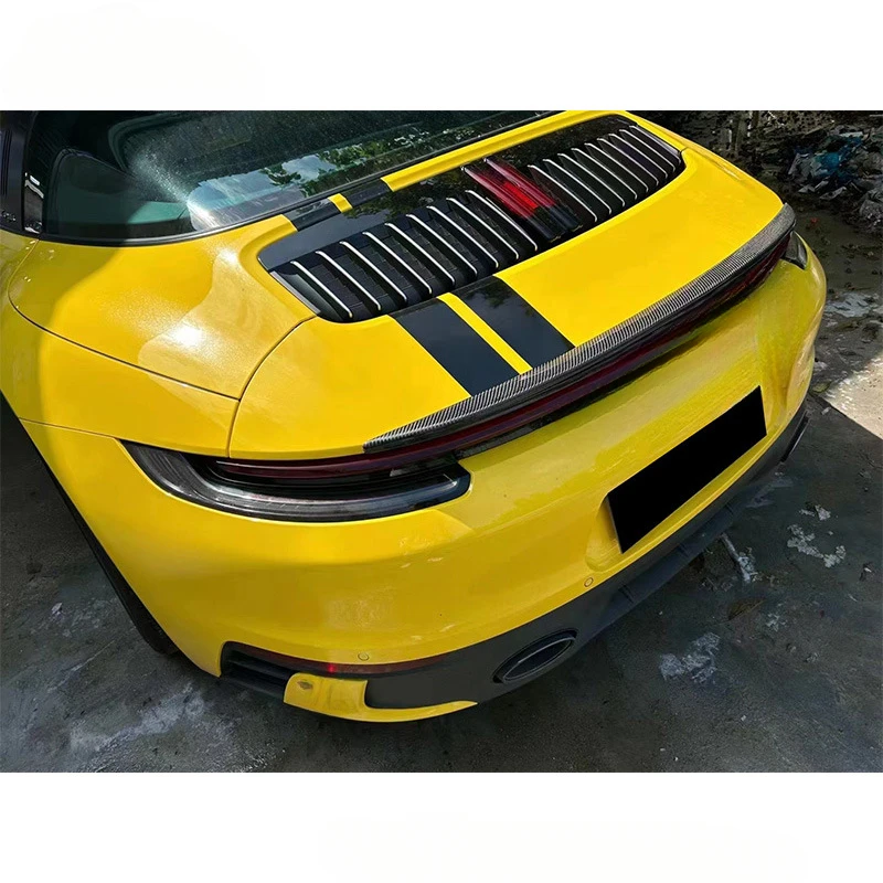 

Fengxuan For Porsche 911 992 2019-IN Carbon Fiber Rear Spoiler Fixed Wing Diffuser