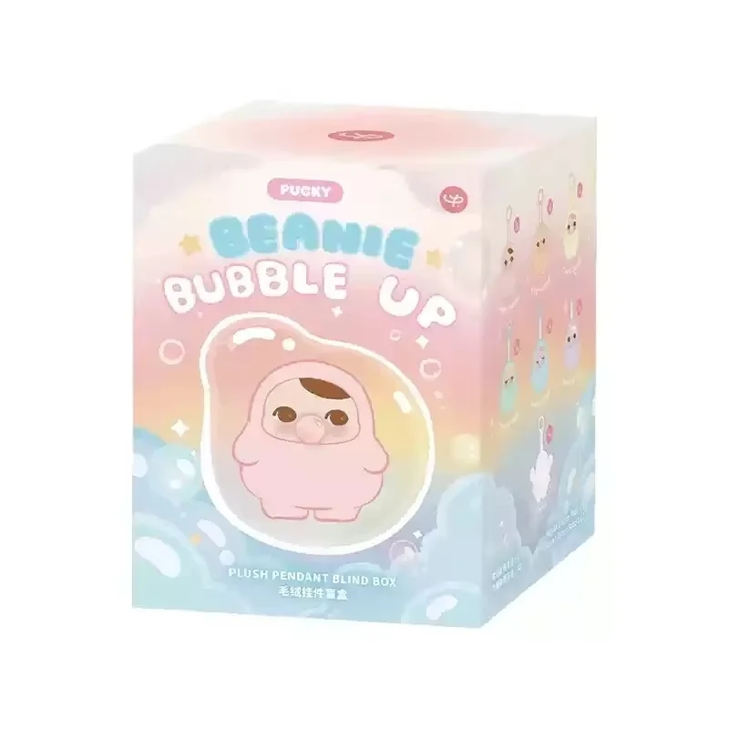

Genuine Pucky Beanie Bubble Up Series Blind Box Cute Anime Figure Mystery Keychain Sweet Collectible Girl Surprise Gift