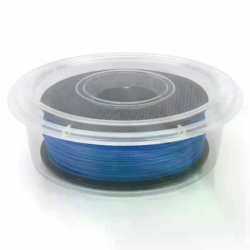 10Pcs Transparent PP Spool Storage Box Large Round Filament Organizer Container For 3D Printing Consumables Storage Organizer