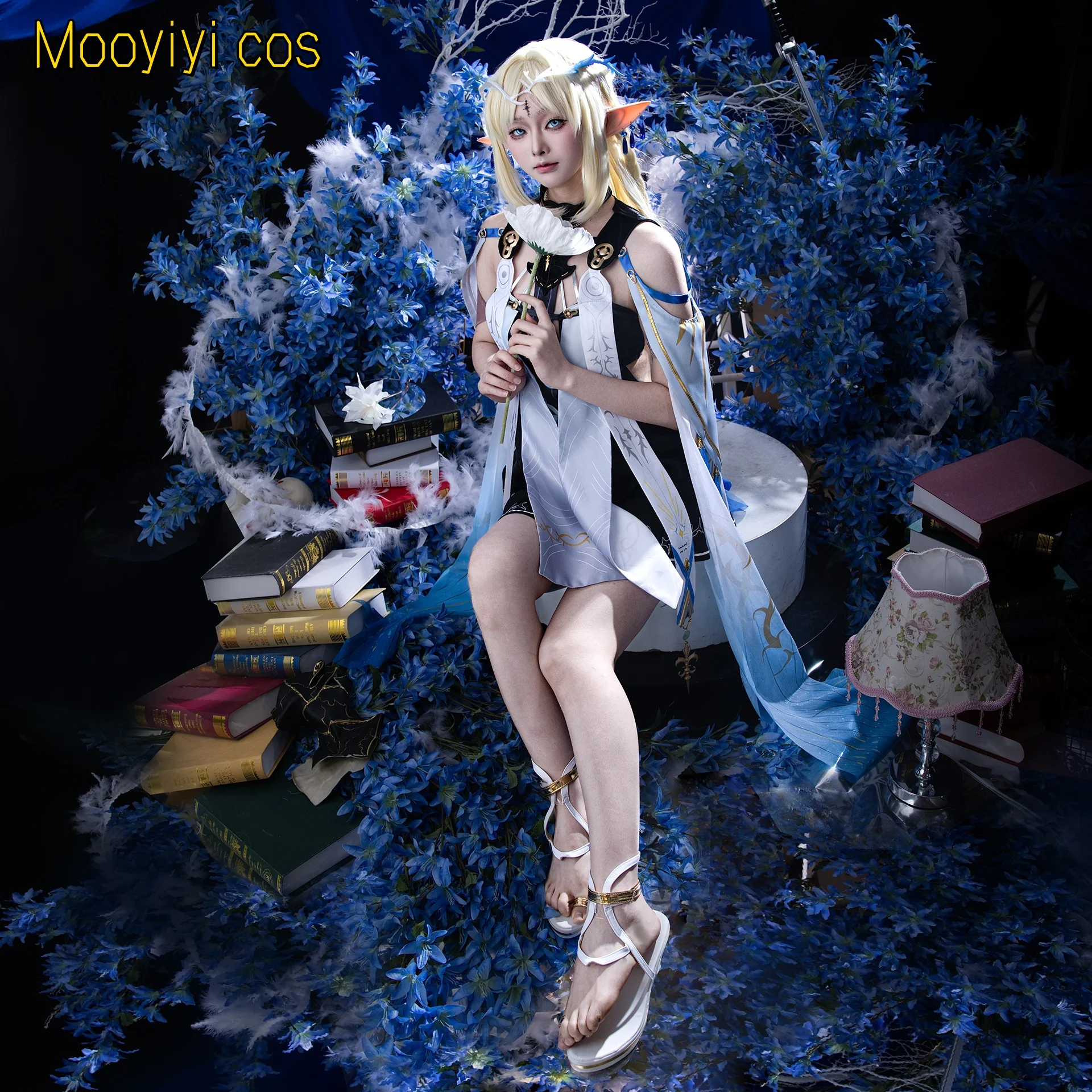 Jogo Wuthering Waves Cartethyia Cosplay traje Halloween Natal Role Playing Party Comic Mooyiyi cos Fleurdelys EM ESTOQUE