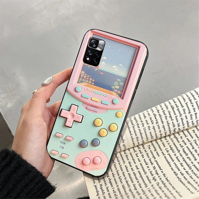 

Phone Case For Xiaomi Poco C71 15T 14T Pro Redmi note 15 14 14 13 Pro Redmi A5 15C 13C CHILDHOOD GAME CONSOLE