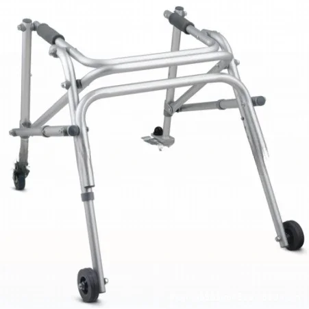 Patient walking training handrail