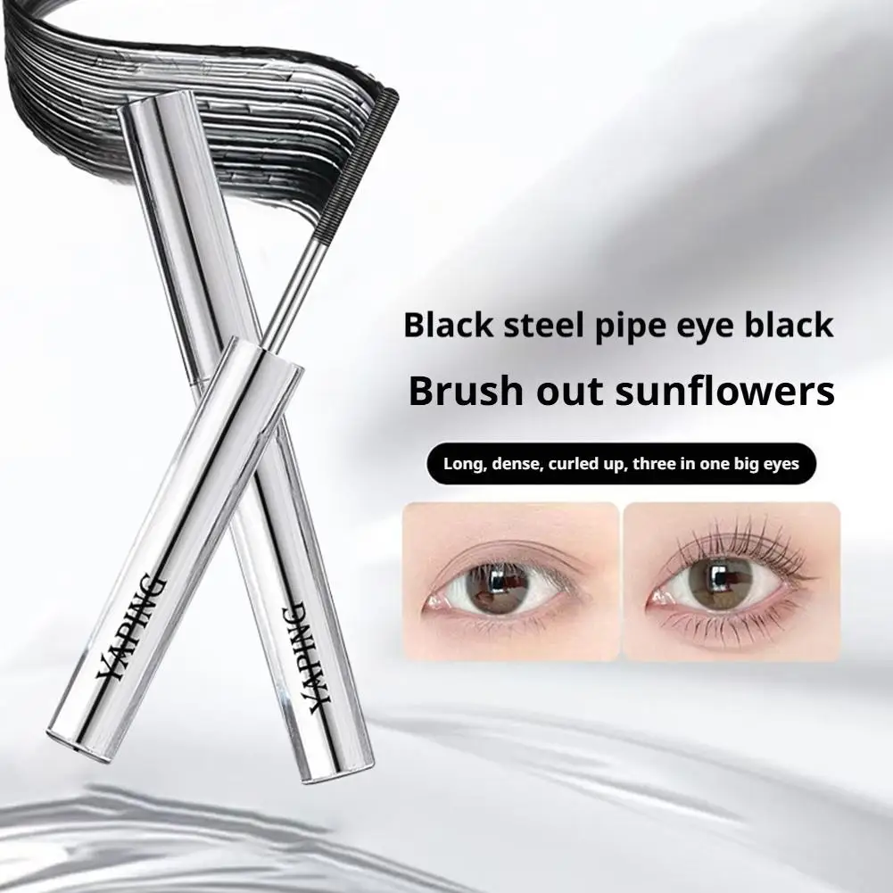 Black Mascara Eyelashes Mascara 4D Silky Eyelashes Lengthening Eyelashes Makeup Waterproof Mascara Volume Eye Cosmetics