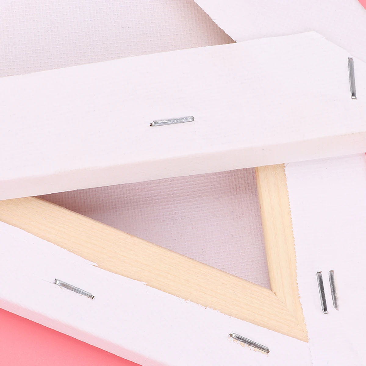 

2 PCS Oil Picture Frame Decorative Painting Board Decoration Cotton Panel Creative Mini Students Bamboo Cloth