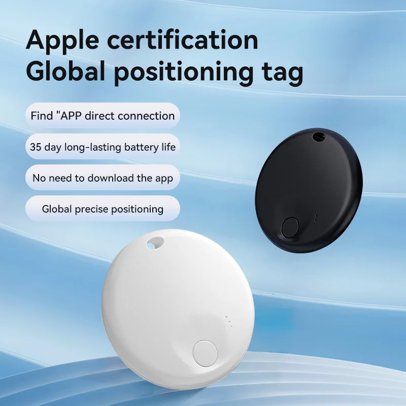 Mini Tracker For Keys Wallet N Tage Smart Track For Apple Find My APP Anti-loss Global Positioning Tracking For Kids Pets