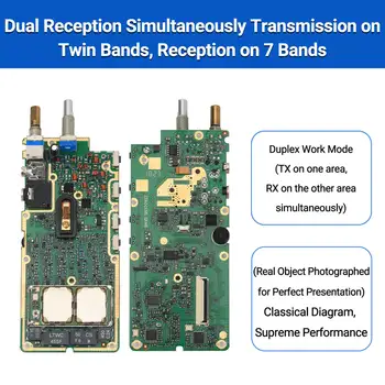 Wouxun KG-UV9D Plus Air Band Walkie Talkie VHF UHF Type-C Cross-Band Repeater Přenosový komunikátor DTMF Ham Obousměrné rádio 10 nejlepší prodej wouxun kg - №7