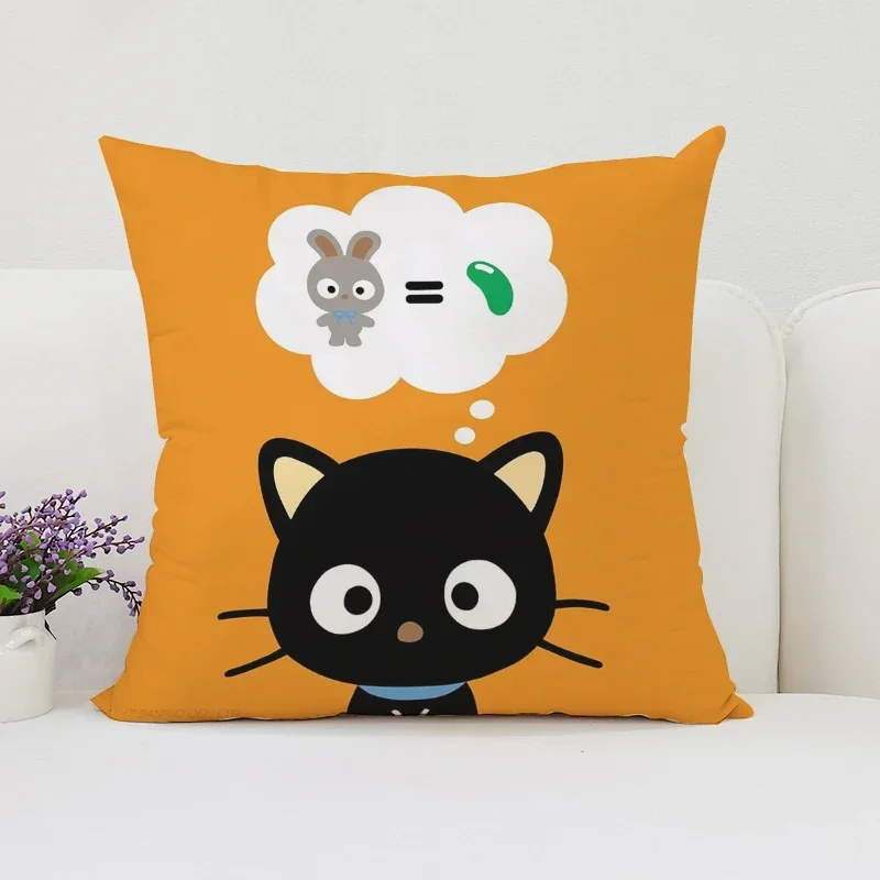 Cushion Covers for Decorative Cushions Cute C-Chococats Cushion Cover 50x50 Pillow Cases 45x45 Pillowcase 45*45 Home Decoration