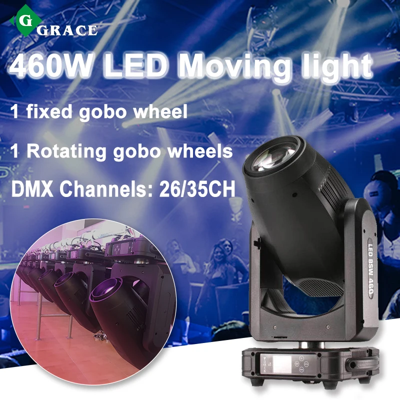 

Grace BSW CMY RDM CTO 460W LED Moving Head