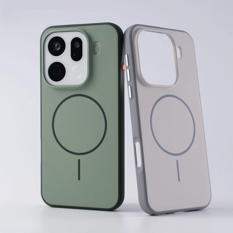 

Magnetic Luxury Phone Case For OPPO Find X9 Pro/X9 Comfortable Feel Shockproof Anti-Drop Full Protection Bumper Cover