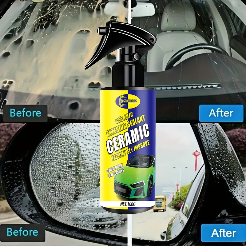 

Профессиональный водонепроницаемый спрей с нанокерамическим покрытием — мгновенно в форме бисера, защита от дождя и снега на 6 месяцев, улучшающий vi