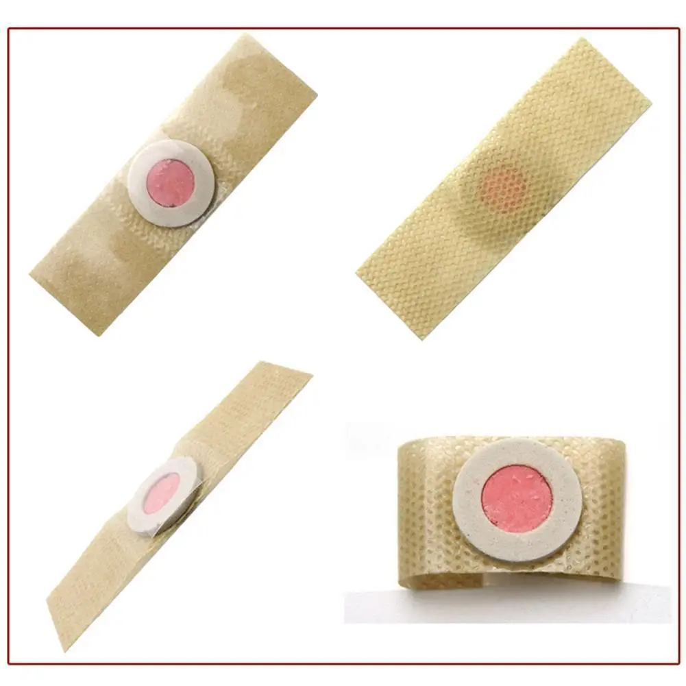 12Pcs Corn Patch Corn Plaster Remover Corn Toe Pads Patch Adhesive Callus Cushion Non-woven Fabric Toe Corn Callus Removal