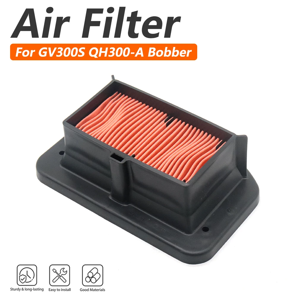 Motorcycle Accessories For Hyosung GV300S QH300-A Bobber GV300 S QH300 A Air Filter Intake Cleaner Element Replacement