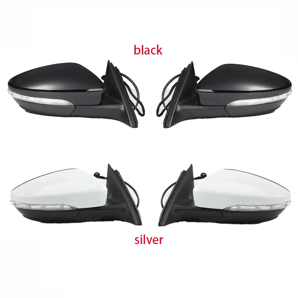 

Custom for Volkswagen Magotan B7L Passat B7 2012-2016 Left and Right Rear-view Mirror Assembly Reflector Whole 9 Line 13 Line