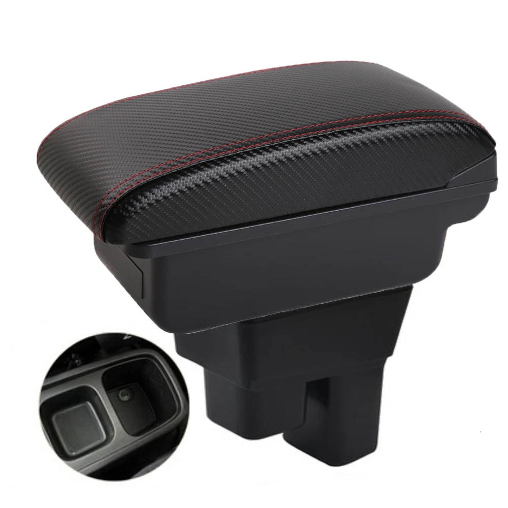 Car Fit Jazz GE Armsteunbox middenconsole opbergkoffer bestuurder elleboogsteun