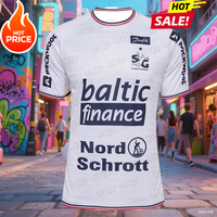 24-25 SG Flensburg-Handewitt Hjemmebanetrøje Handball Jersey Fashion Casual Oversize Sport Short Sleeve Adult Quick Dry Tshirt