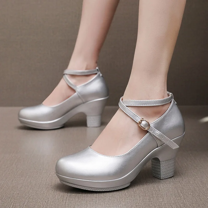 

Crossband Women Heels Shoes Woman Wedding Shoes Loafers Mary Jane Ladies Shoe Platform Heels Luxury Pumps Designer Size 32-43