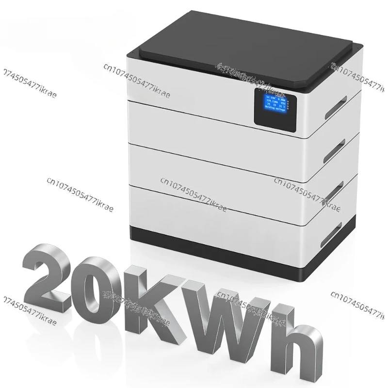 offgrid solar energy storage power system home 48V 51.2v 400AH 20KWh Stacked LiFePO4 battery