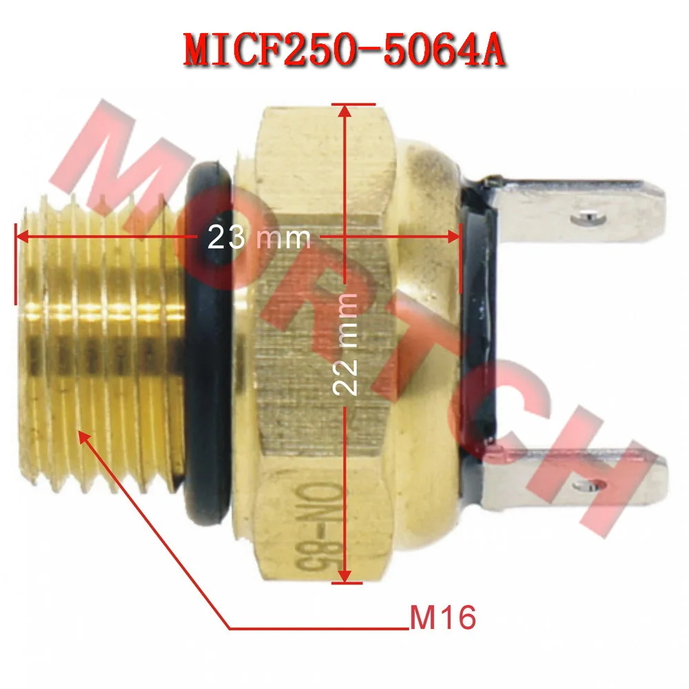 

CF250 Water Temperature Sensor 250-5064A For Jonway JMstar CFmoto Scooter Motorcycle ATV 172mm Engine