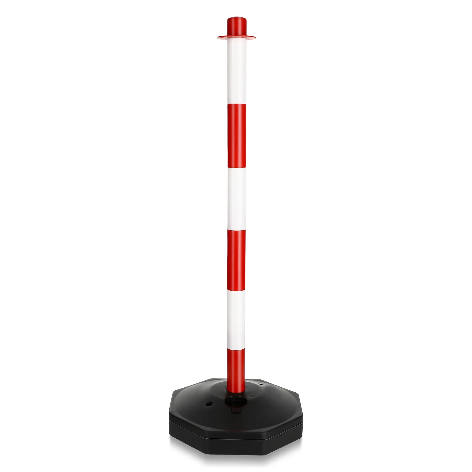 Warning Tape Isolation Bollard Traffic Divider Pole Barricade Water-fillable Pile