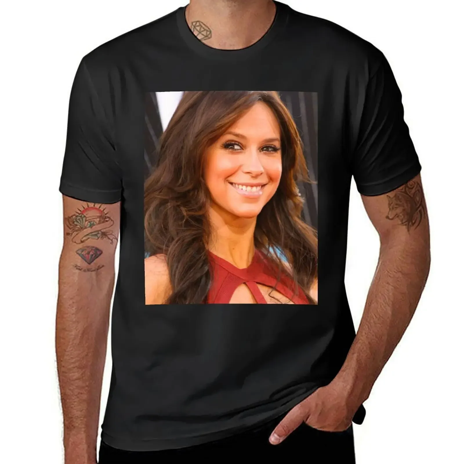 Jennifer Love Hewitt - Poster T-Shirt blue archive sublime summer top black t shirts for men