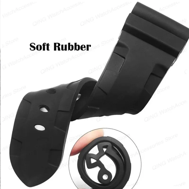 22/24mm Watch Band Silicone Strap for Panerai for SUBMERSIBLE PAM441 359 112 Rubber Wristbelt Women Men Watch Bracelet Accessory