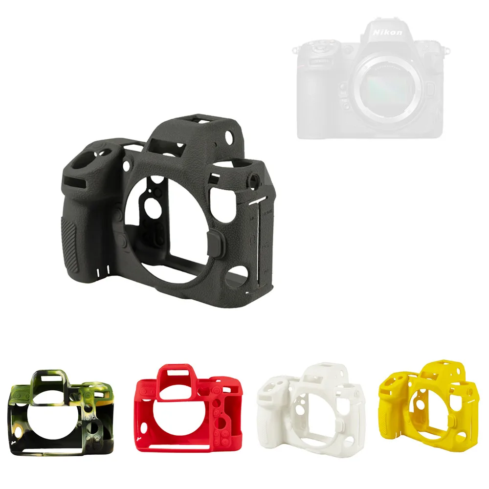 Z8 Textured Rubber Silicon Case Body Cover Protector Frame Skin for Nikon Z8 Camera Silicone