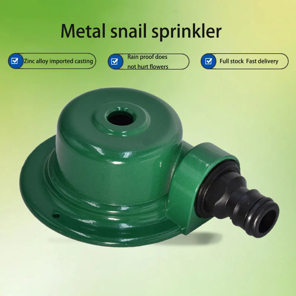 

Zinc Alloy Watering Sprinklers Garden Sprinkler for Head Agricultural System Gardening for Grass Lawn Farm Yard Supplies