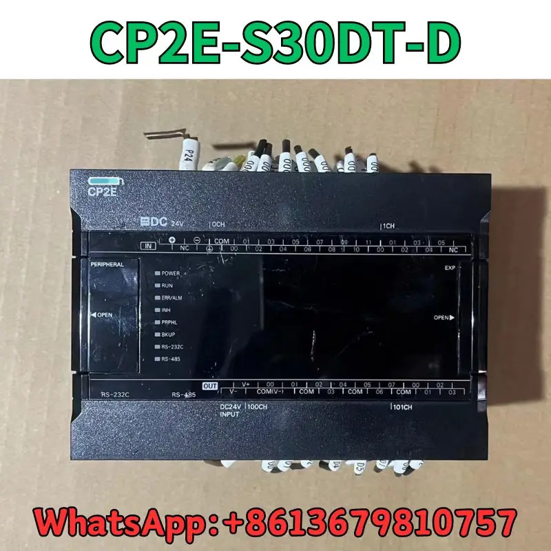 

Used PLC CP2E-S30DT-D test OK Fast Shipping